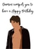 Damon Salvatore Birthday Card created by Louise Brown