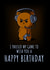 Grumpy Video Game Birthday Cat Card created by NerdShizzle