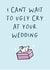 Ugly Cry Wedding Engagement Card created by Poppet and Moose
