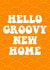 Hello groovy new home created by Lauren Beth Designs