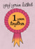 Yay! you've lasted 1 year together anniversary card created by Fay Dixon Design