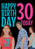 Happy 30th Birthday - prefer to be 21 again? created by Blind Faith