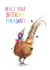 Birthday Pheasant created by Citrus Bunn