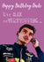 Like Max Verstappen Never Stopping Birthday Card created by The Blue Carrot Co