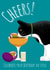 Pornstar Martini and cat birthday celebrations created by Lorna Helen Prints