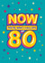 Now Music 80th Birthday Card created by The Typecast Gallery