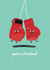 Funny Boxing Pun Anniversary Card / Valentines Day Card - You're A Knockout created by Paper Jungle