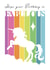 Fabulous Rainbow Unicorn Birthday Card created by Lisa Crisafi