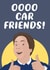 Car Friends Driving Test Card created by The Foxy Lemon Co.