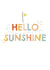 ‘Hello Sunshine’, New Baby Card created by Hannah Pink