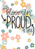 BLOOMIN’ PROUD card created by Hannah Pink