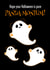 Halloween Panda-Monium Punny Ghost Pandas created by Lisa Crisafi