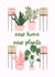 New home new plants created by Custom Card Co Shop
