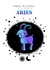 Aries - Zodiac Birthday Card created by Sugar Violet Illustration