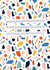 Woohoo terrazzo confetti celebration card created by Soph AC Studio
