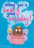 Wishing you a bear-y good birthday card created by Anneka Preston Designs