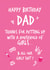 Dad of girls Birthday Card created by Fifi Designs