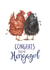 Hengaged! - Congratulations hen engagemnt card created by Citrus Bunn