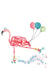 Flamingo "Top Bird" Birthday card created by Owen & Wolfey