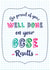 Well done GCSE exam result card created by Hello Fridays Studio