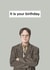 Dwight Schrute birthday card created by LydiasDesignsCo