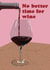 Red wine celebration card created by Lauren Sheridan
