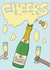 Cheers created by Tom Delves Illustration 