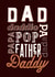 Dad birthday and Father’s Day card created by JH DSNR