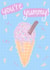 You're Yummy Ice Cream Card created by Emily Underworld