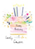 Lovely Cousin Birthday Floral Card created by SABIVO Design by Sabina
