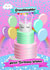 Sweetest Unicorn Cake wishes for Granddaughter created by Kerrylovescards
