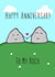 Cute Anniversary Card - Rocks - To My Rock created by Jaime Talbot