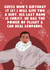 Michael Scott Jesus Christmas Card created by The Foxy Lemon Co.