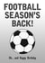 Football Season's back Birthday Card created by Daft as Duck