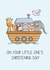 Christening Day Noah's Ark Card created by Creaternet