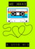 Retro Music Cassette Mixtape “We Make A Good Mix” Anniversary Card created by Claire Beetham-Davies