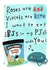 Ben and Jerry’s Anniversary card created by Lucy and Lolly