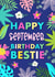 Happy September Birthday Bestie created by Little Cat Creates