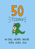 Happy 50th birthday created by Schnauzer Scribbles