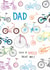 Dad wheelie great day bicycle design created by Pencilface