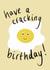 Cracking Birthday Egg Card created by Soph AC Studio