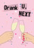 Fun Champagne toast card created by Jasmine  Violet