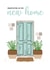 Classic New Home Card - Front Door - Congratulations On Your New Home created by Michael Cutler