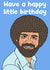 Bob Ross Happy Little Birthday card created by Number 26