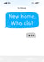 Funny Imessage New Home Card - Text - New Home Who Dis? created by Heeby Jeeby's