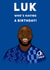 Fun Birthday Card - Romelu Lukaku - Football created by Elgo Designs