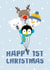 Balloonimals Happy 1st Christmas created by Macie Dot Doodles