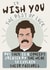 RON SWANSON GOOD LUCK CARD created by @punbelievable