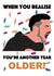 Another year older birthday card created by R&M Designs