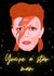 David Bowie Card Star Man created by Lucy Digital Designs